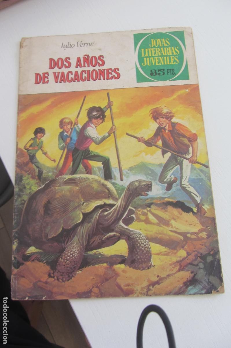 Tebeos: JOYAS LITERARIAS JUVENILES N&ordm; 117: DOS A&Ntilde;OS DE VACACIONES / BRUGUERA ARX97