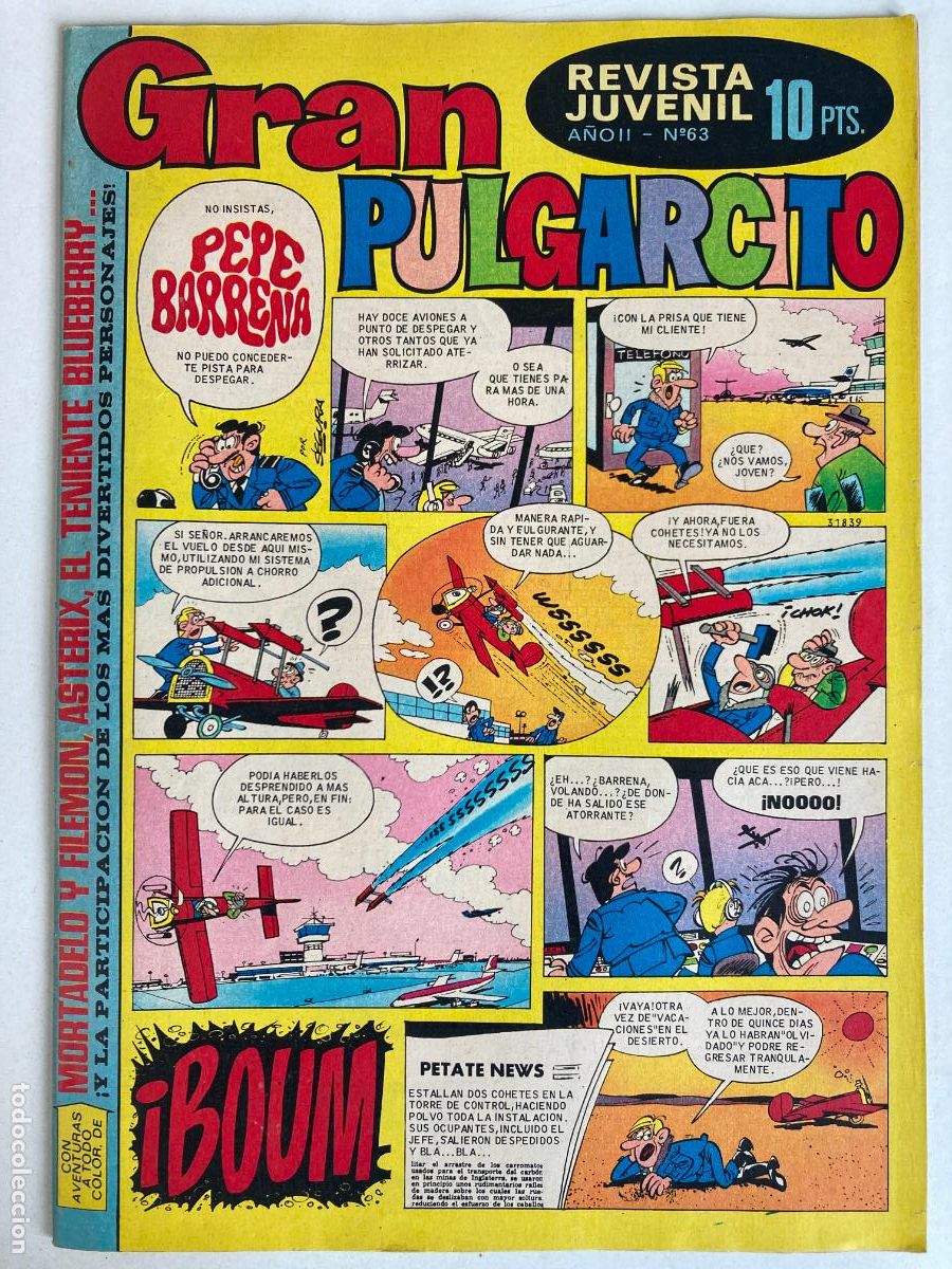 Tebeos: GRAN PULGARCITO - N&ordm;63