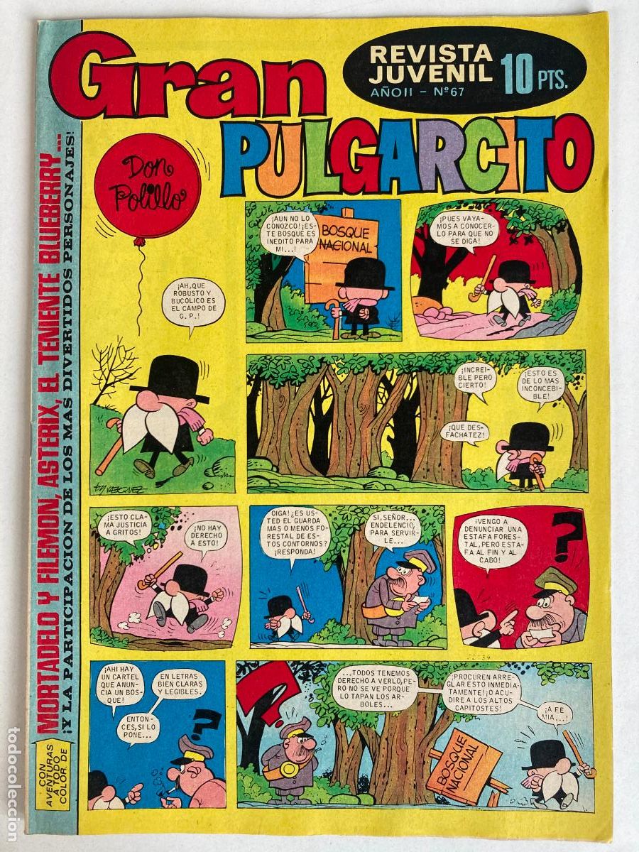 Tebeos: GRAN PULGARCITO - N&ordm;67