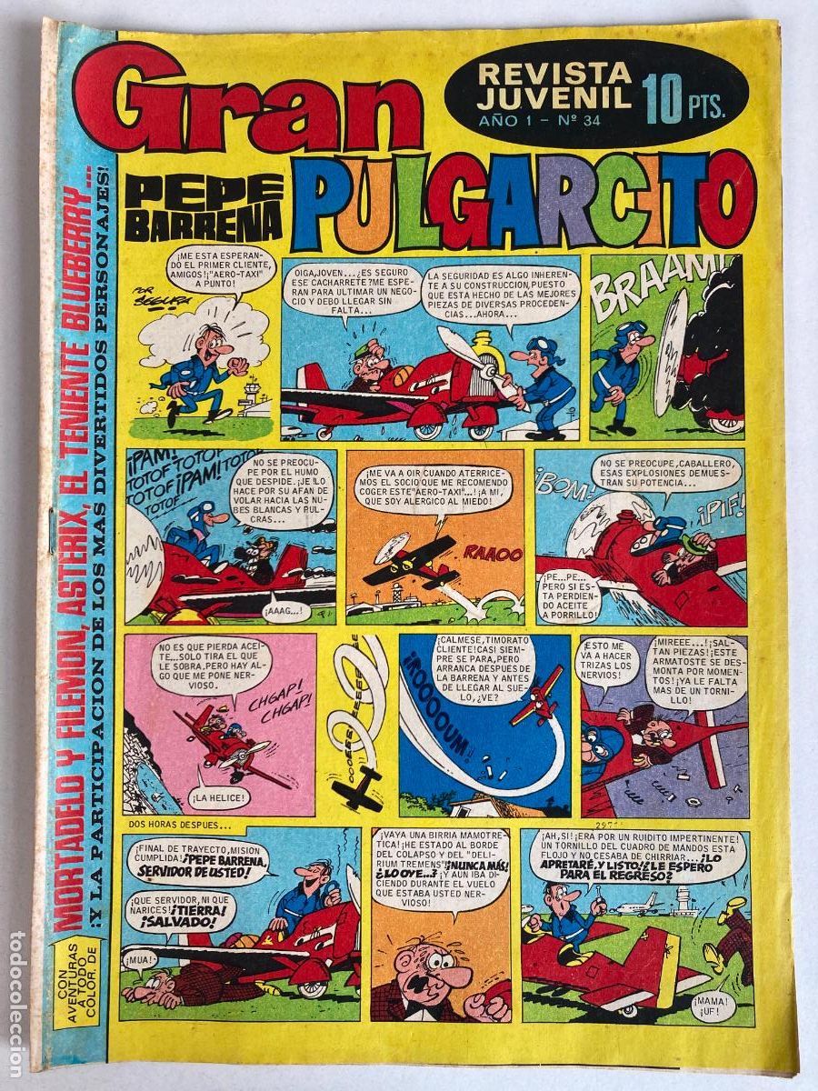 Tebeos: GRAN PULGARCITO - N&ordm;34