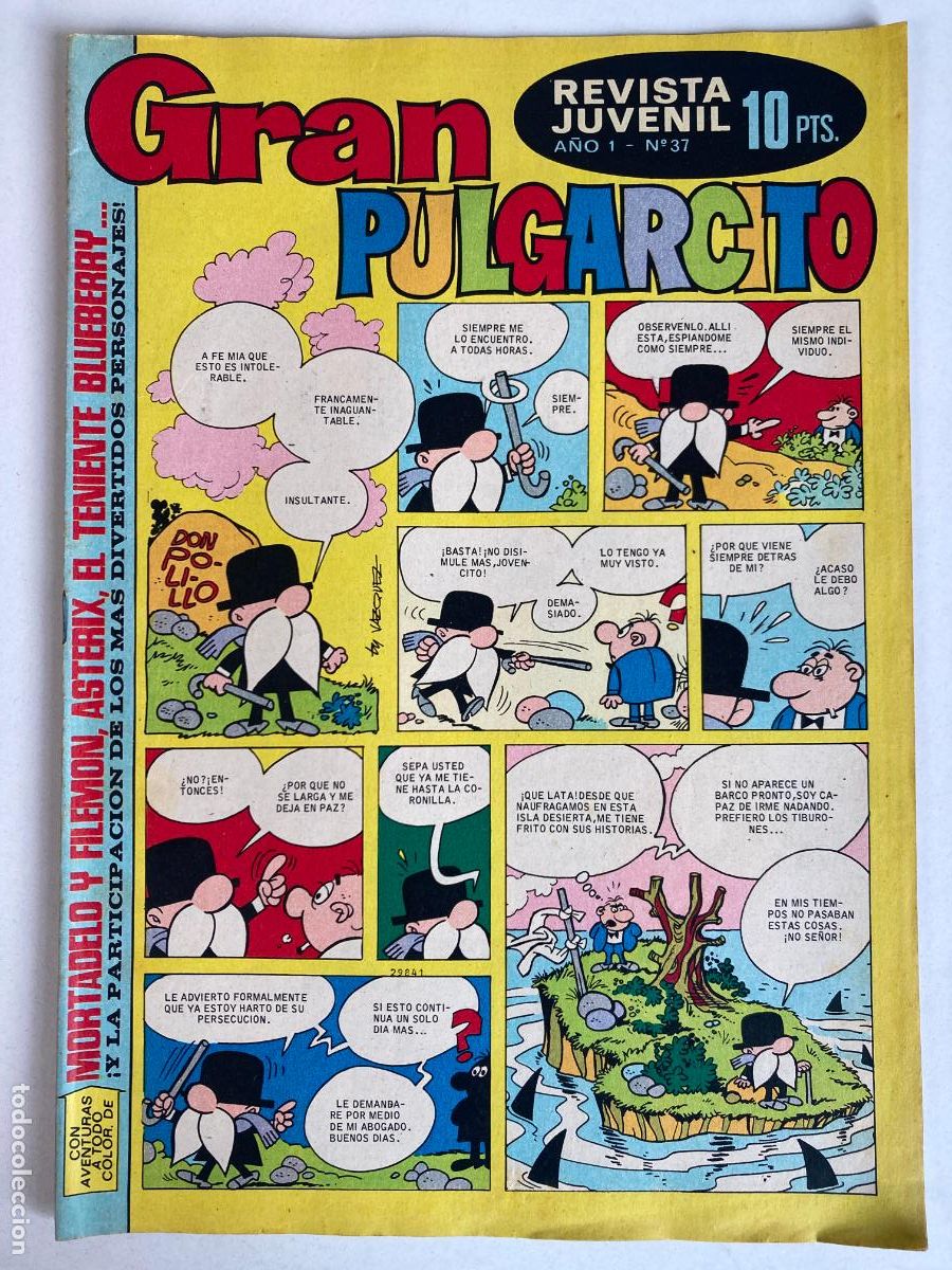 Tebeos: GRAN PULGARCITO - N&ordm;37