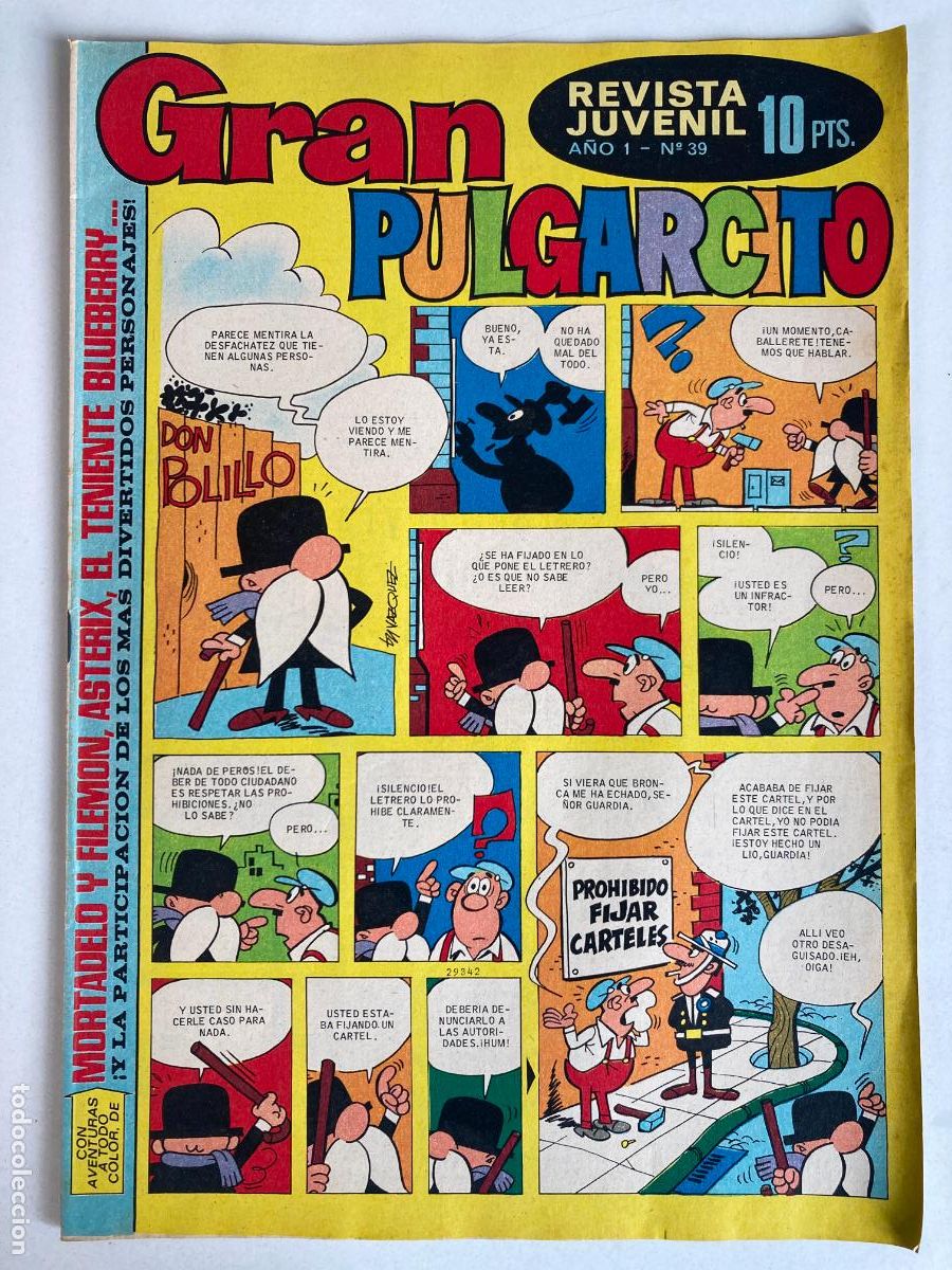 Tebeos: GRAN PULGARCITO - N&ordm;39