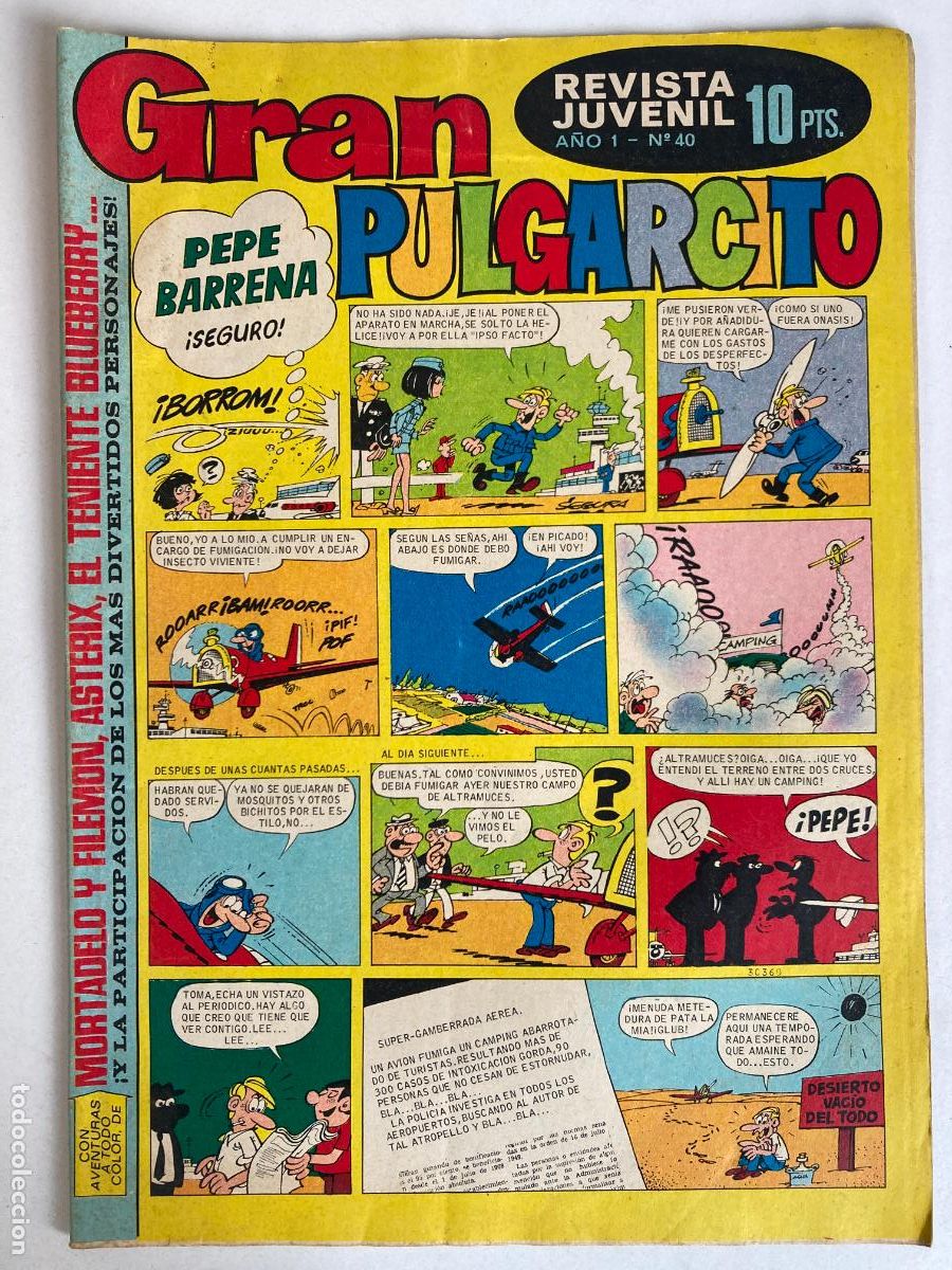 Tebeos: GRAN PULGARCITO - N&ordm;40