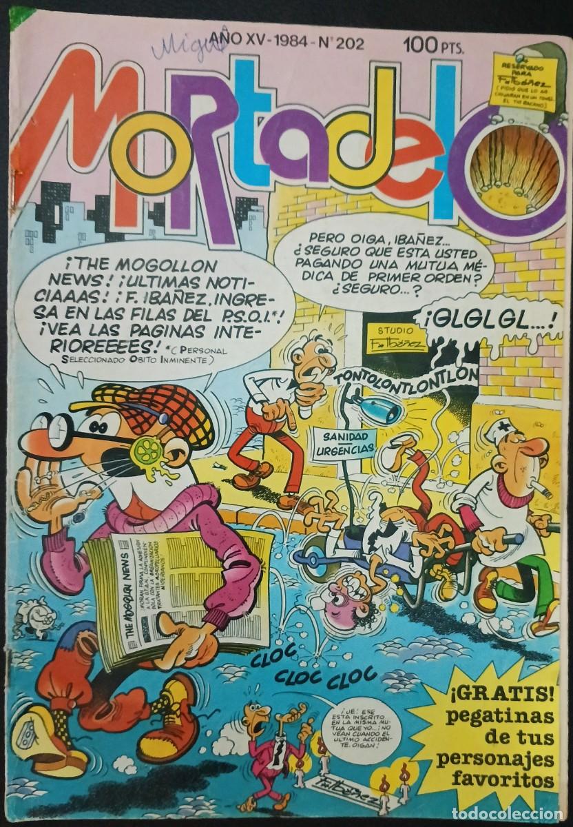 Tebeos: MORTADELO-EX SUPER-BRUGUERA- N&ordm; 202 -CAMELIO-COPITO-SEGIS-TRANQUI-1984-CASI BUENO-LEA-VEA-1602