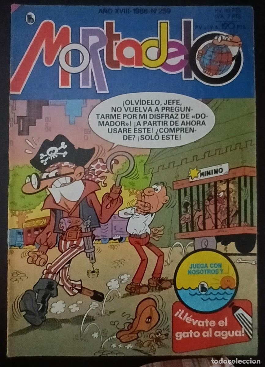 Tebeos: MORTADELO-EX SUPER-BRUGUERA- N&ordm; 259 -MANUEL VAZQUEZ VUELVE A BRUGUERA-J.MARCH-1986-BUENO-LEA-VEA1603