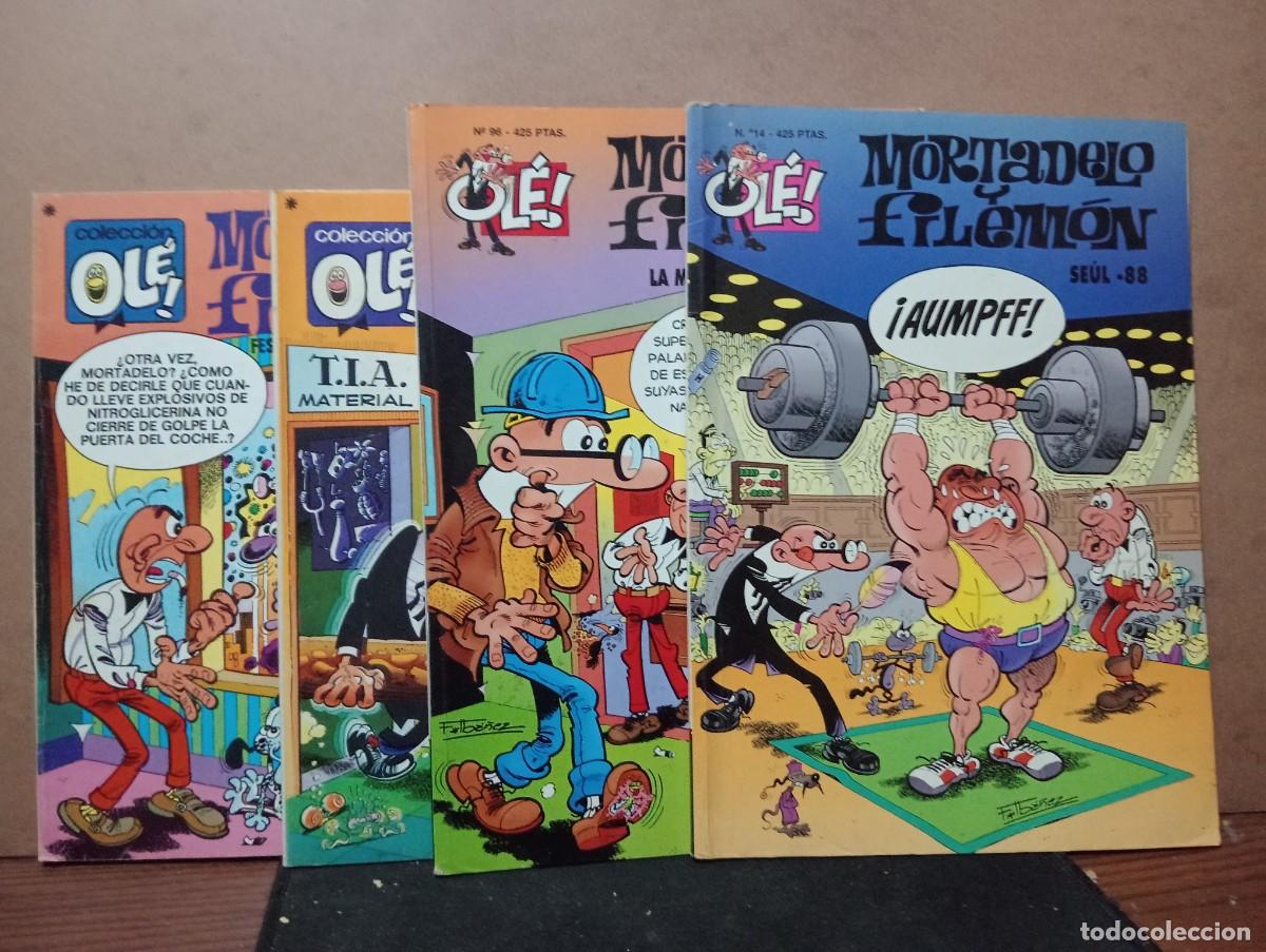 Livros de Banda Desenhada: Cuatro Mortadelos ,coleccion OLE ( usados )