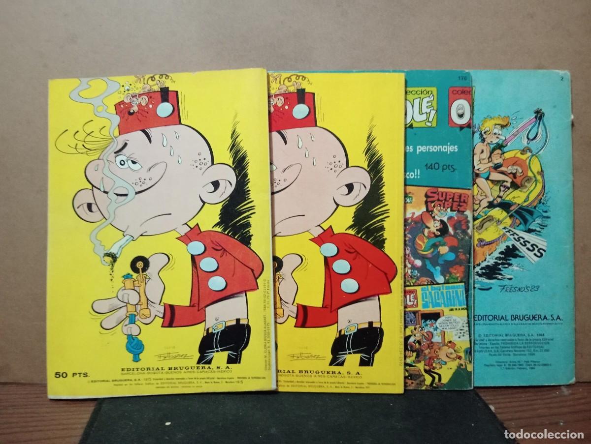 Tebeos: Cuatro comics BRUGUERA usados - Foto 2