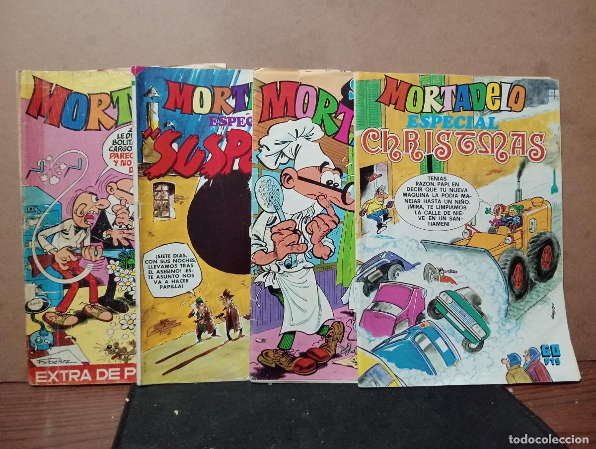 Comics: Cuatro comics de MORTADELO