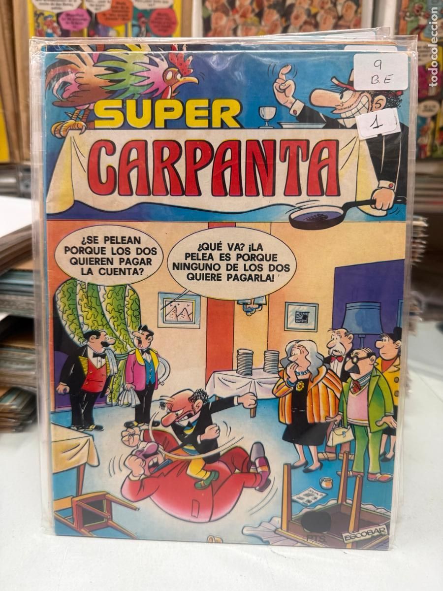 Tebeos: super carpanta editorial bruguera numero 9