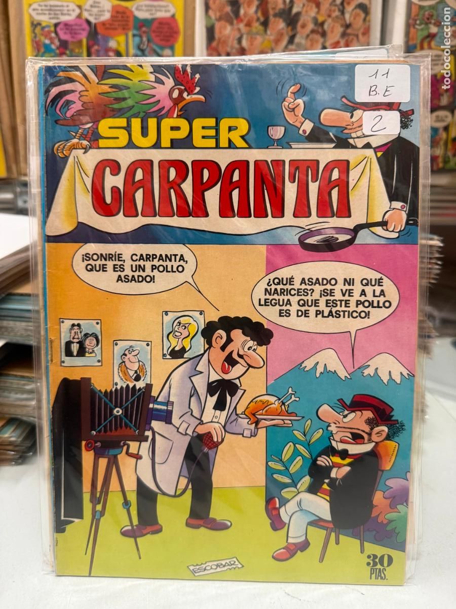 Tebeos: super carpanta editorial bruguera numero 11