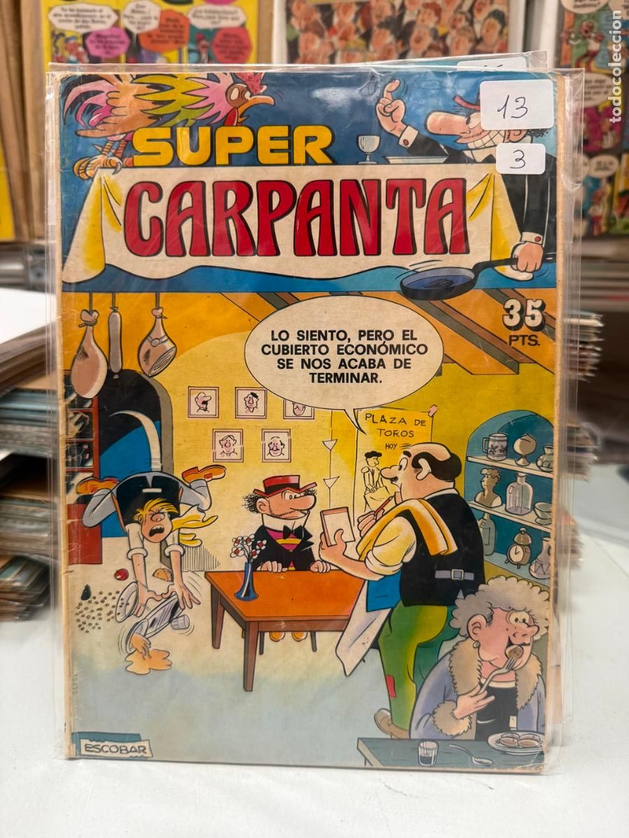 Tebeos: super carpanta editorial bruguera numero 13