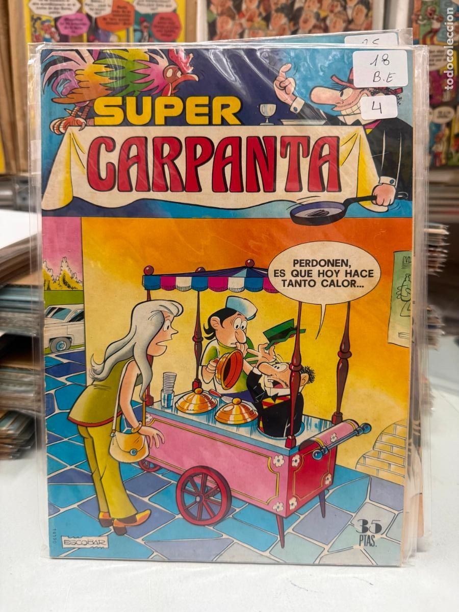 Tebeos: super carpanta editorial bruguera numero 18