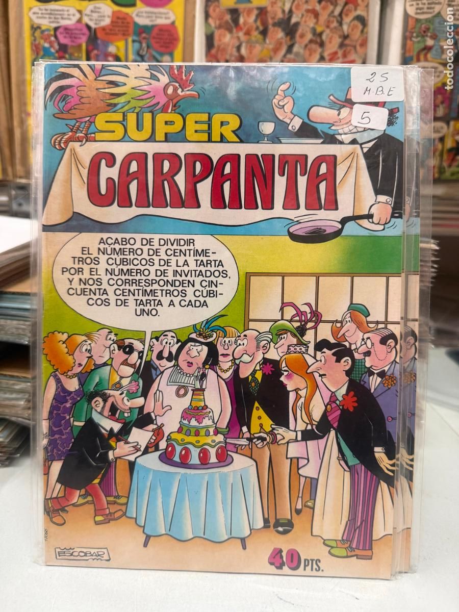 Tebeos: super carpanta editorial bruguera numero 25