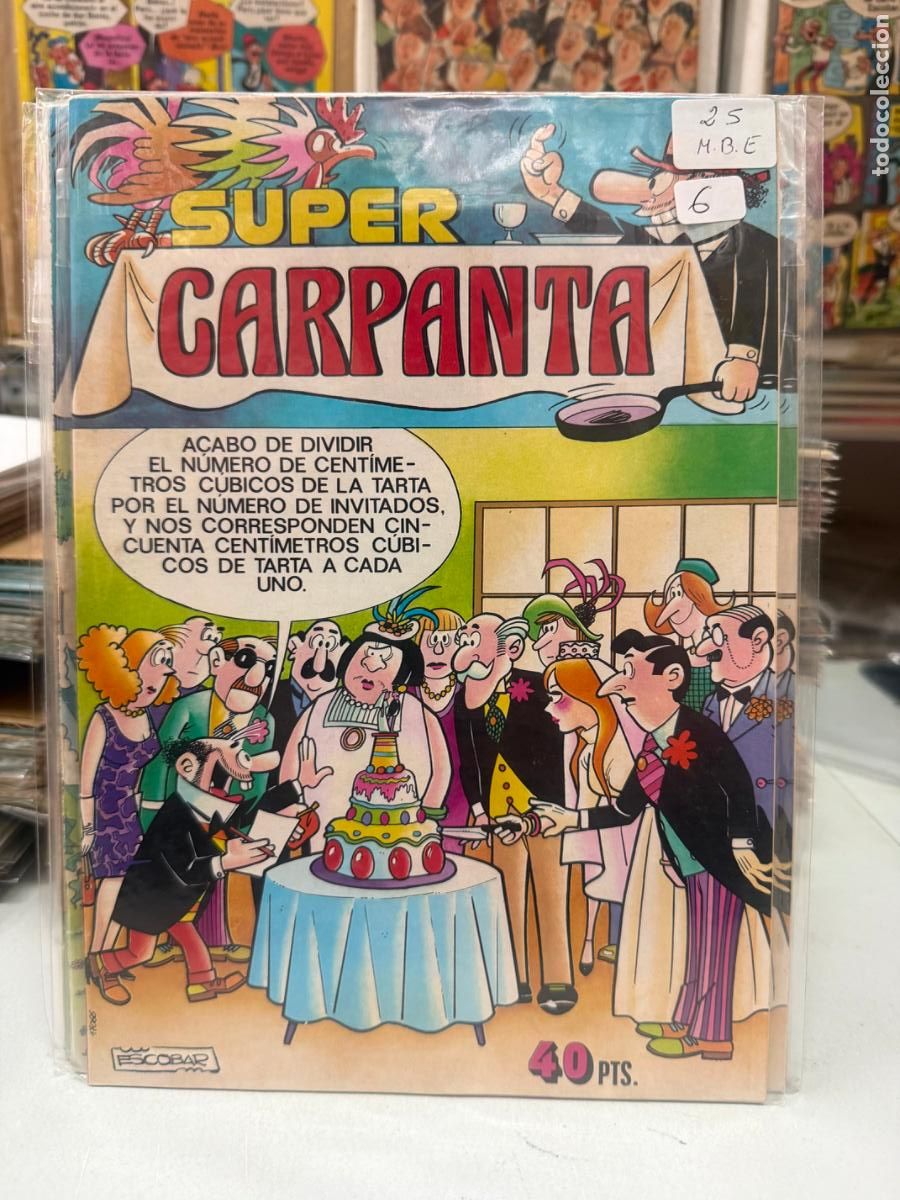 Tebeos: super carpanta editorial bruguera numero 25