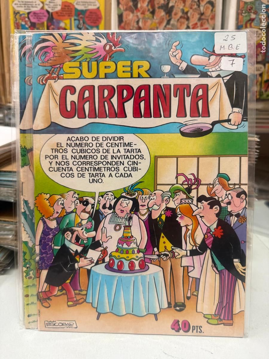 Tebeos: super carpanta editorial bruguera numero 25