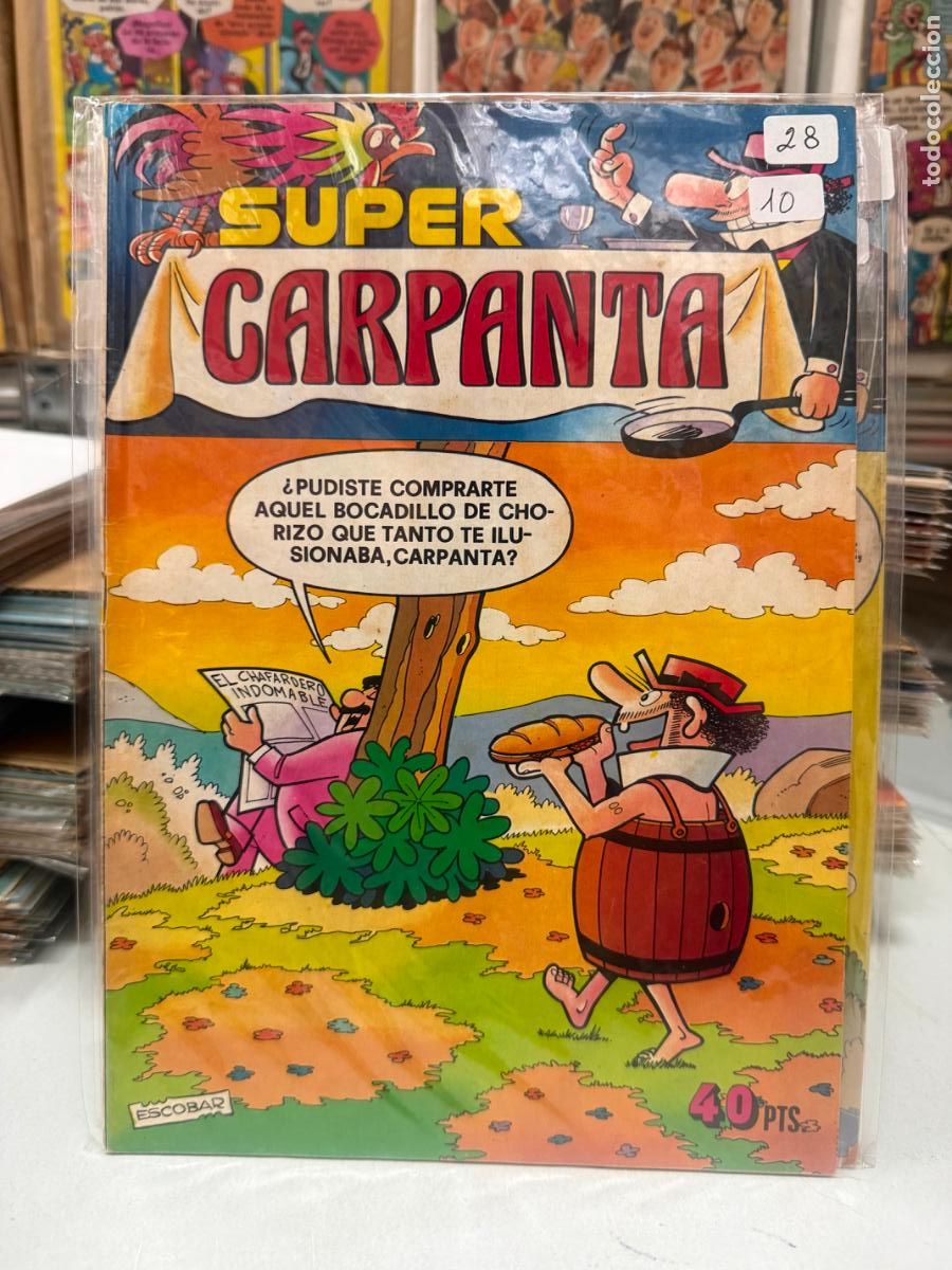 Tebeos: super carpanta editorial bruguera numero 28