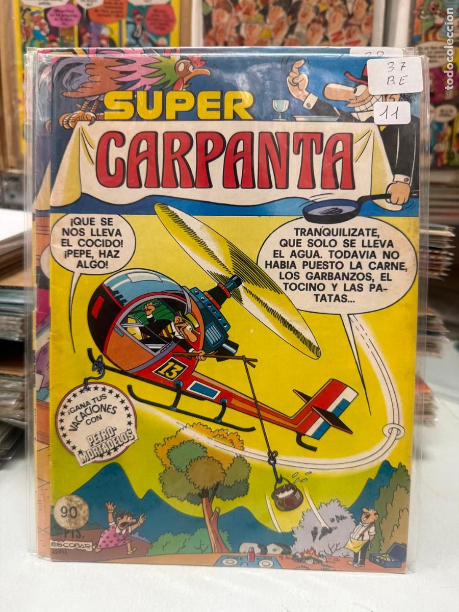 Tebeos: super carpanta editorial bruguera numero 37