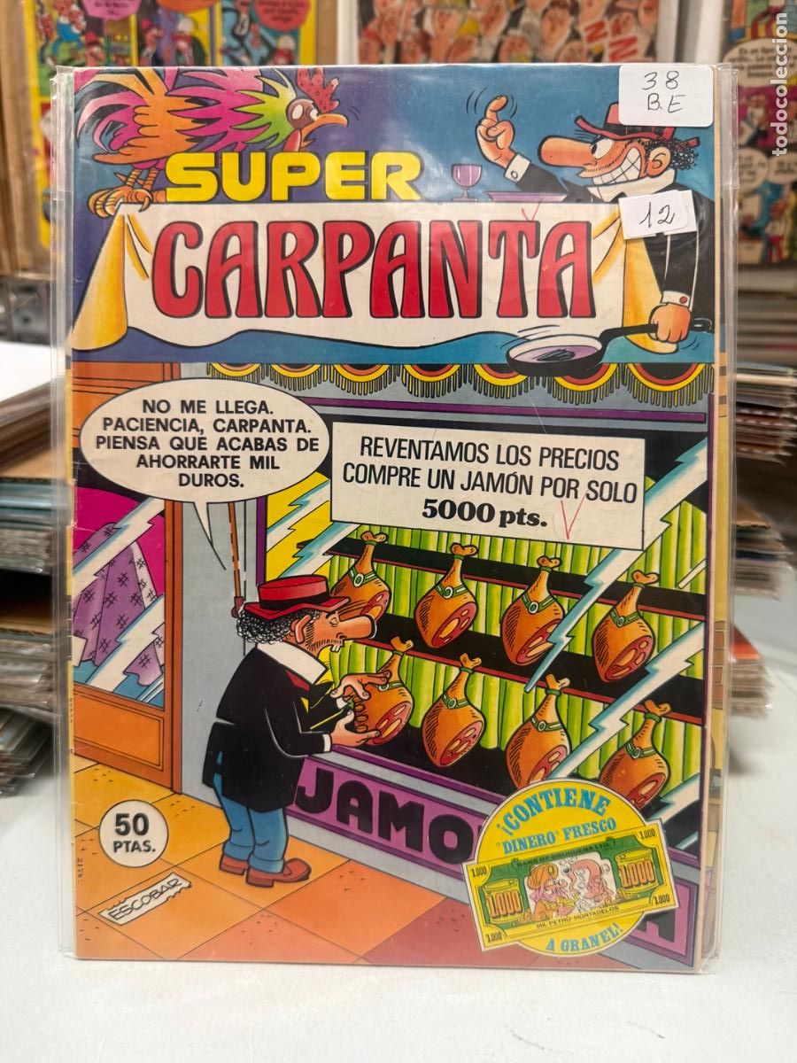 Tebeos: super carpanta editorial bruguera numero 38