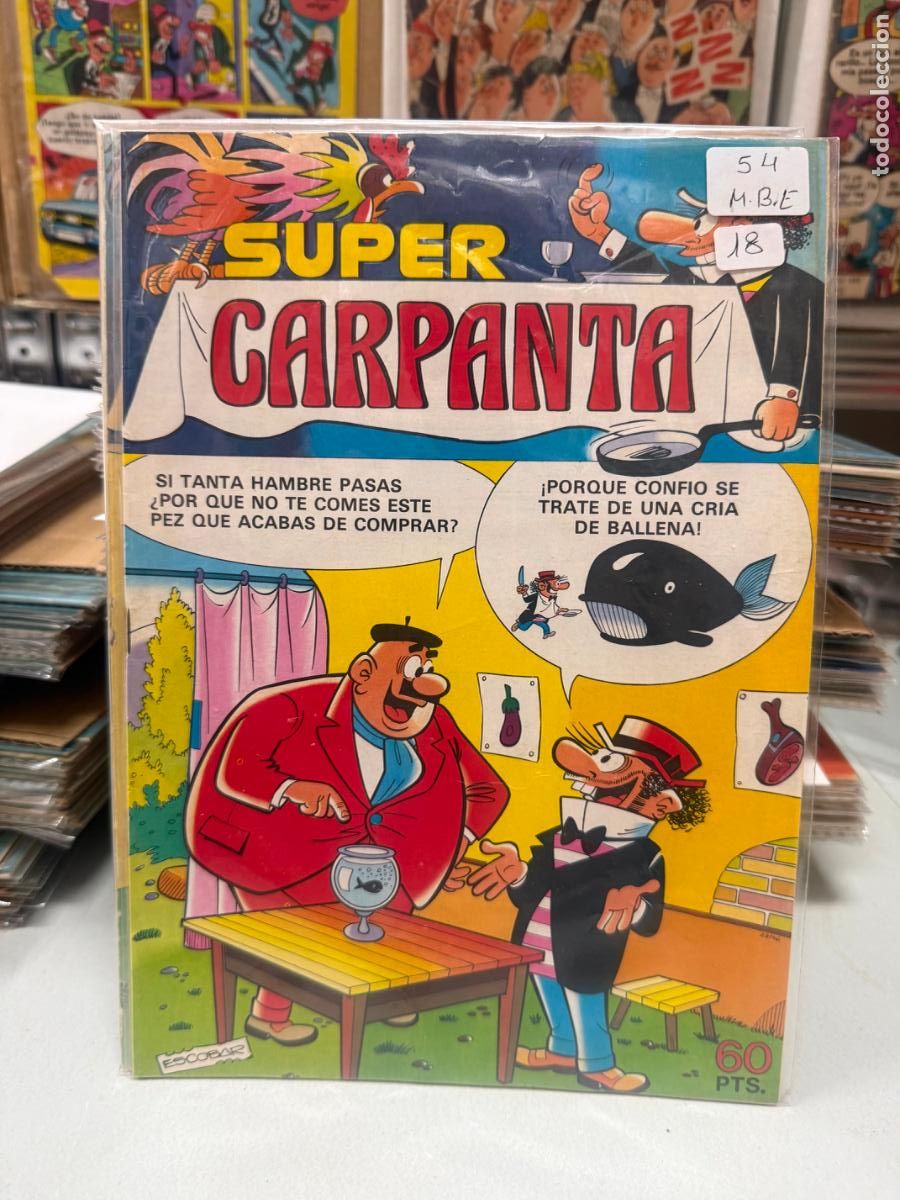 Tebeos: super carpanta editorial bruguera numero 54