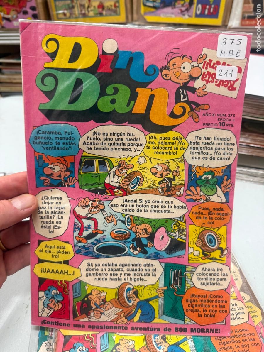 Comics: din dan editorial bruguera numero 375