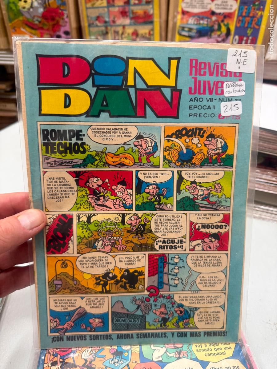 Comics: din dan editorial bruguera numero 215