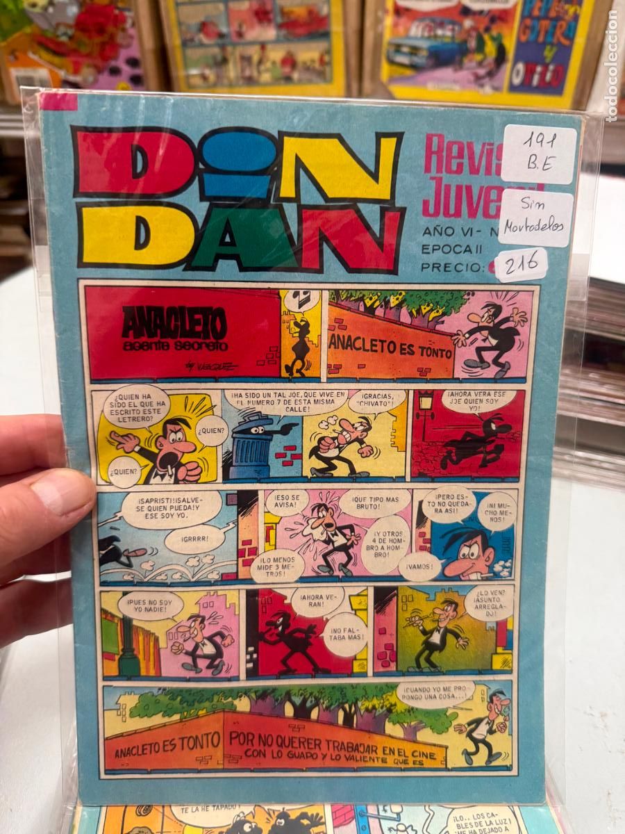 Comics: din dan editorial bruguera numero 191