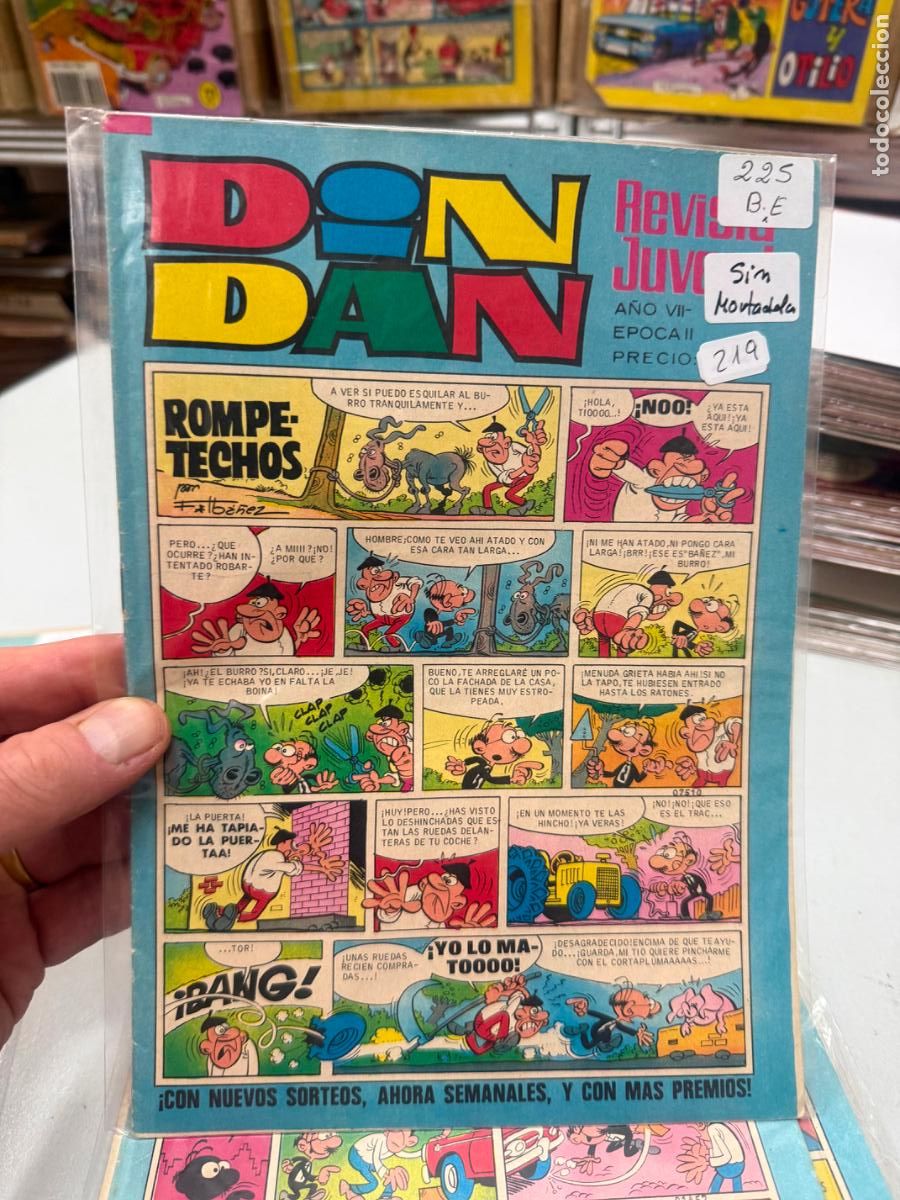 Comics: din dan editorial bruguera numero 225