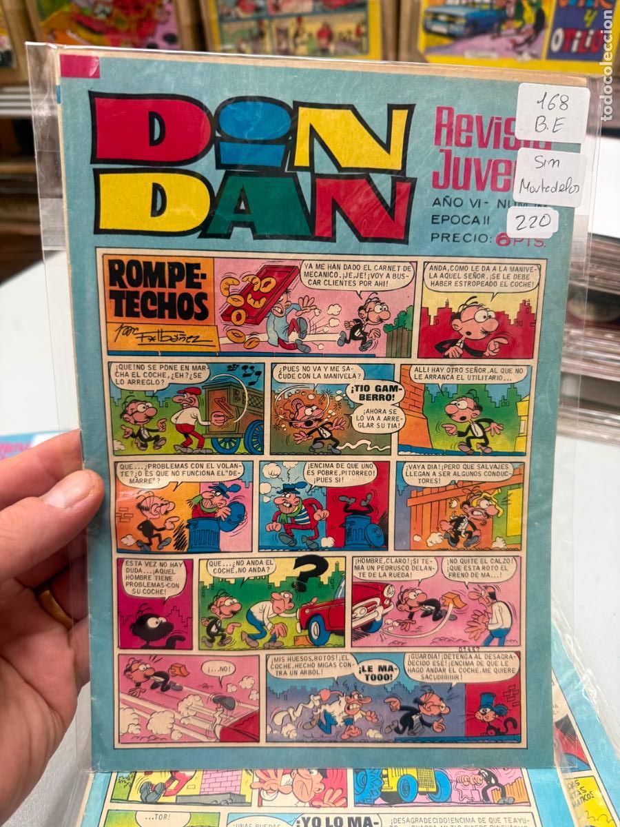 Comics: din dan editorial bruguera numero 168