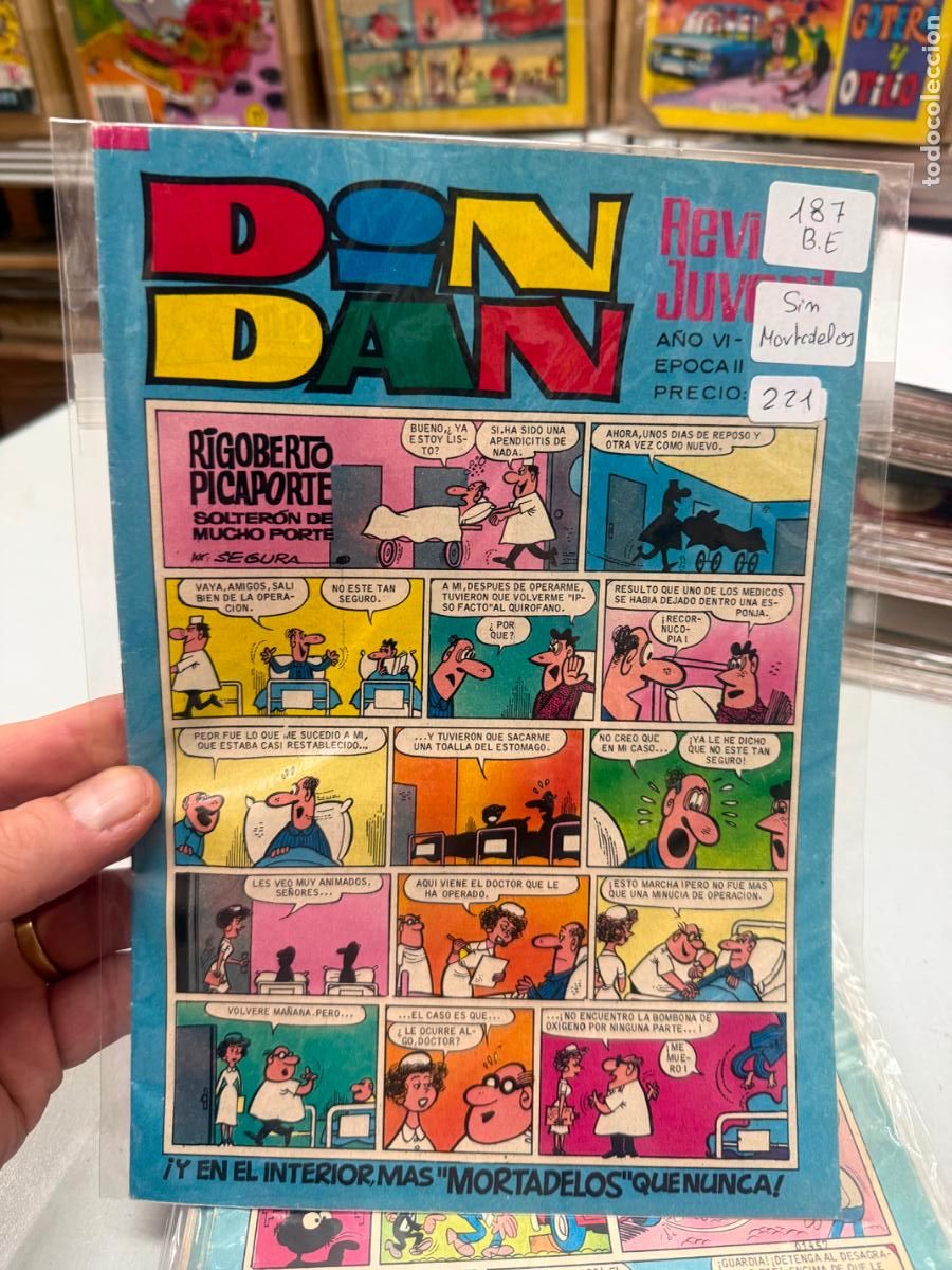 Comics: din dan editorial bruguera numero 187