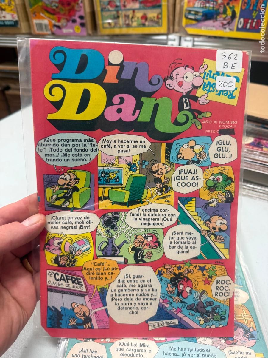 Comics: din dan editorial bruguera numero 362
