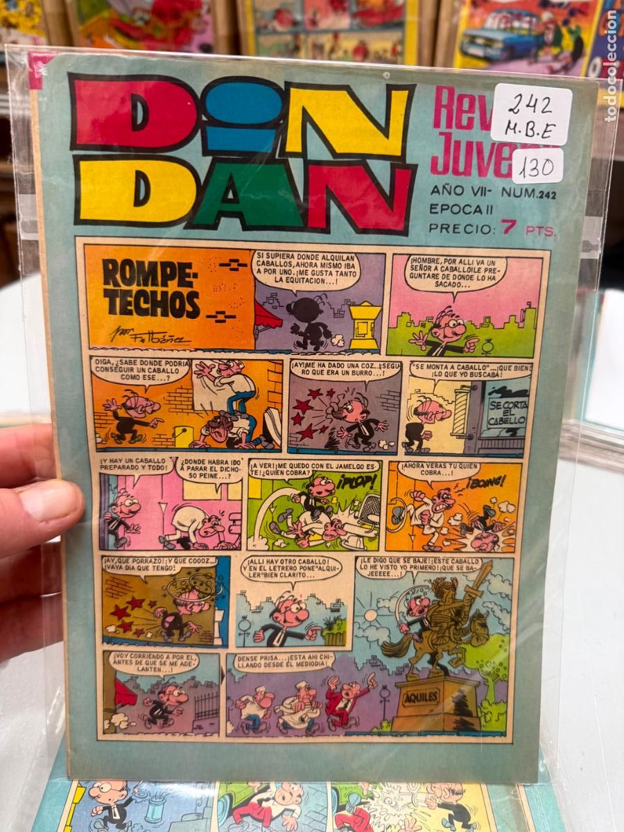Tebeos: din dan editorial bruguera numero 242