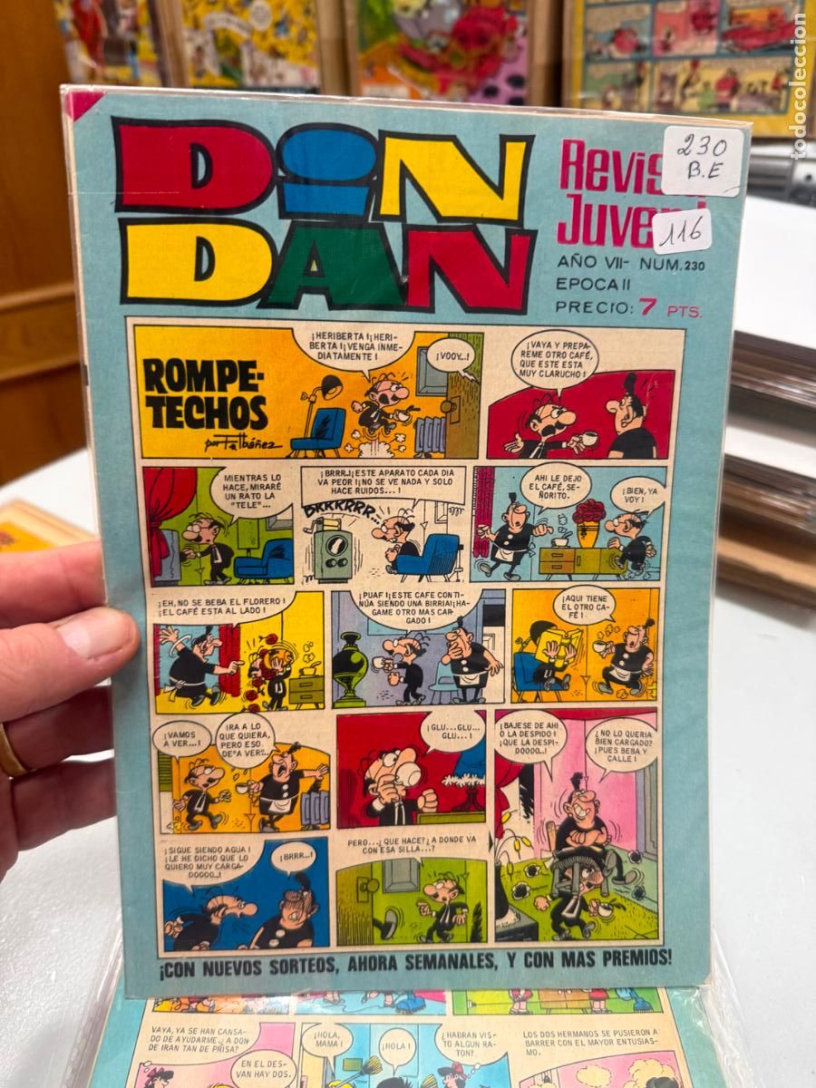 Tebeos: din dan editorial bruguera numero 230
