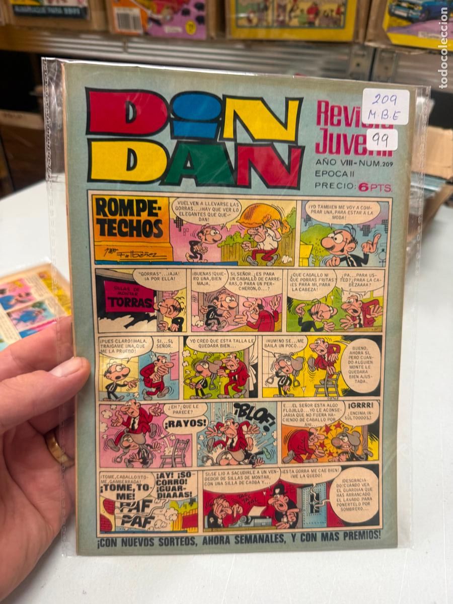 Comics: din dan editorial bruguera numero 209