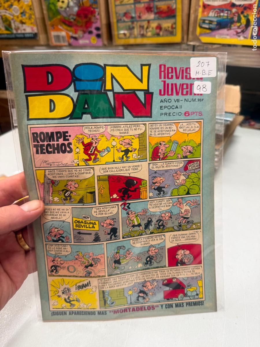 Comics: din dan editorial bruguera numero 207