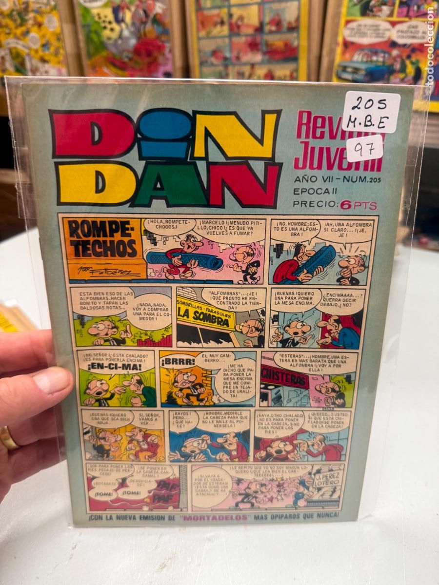 Comics: din dan editorial bruguera numero 205