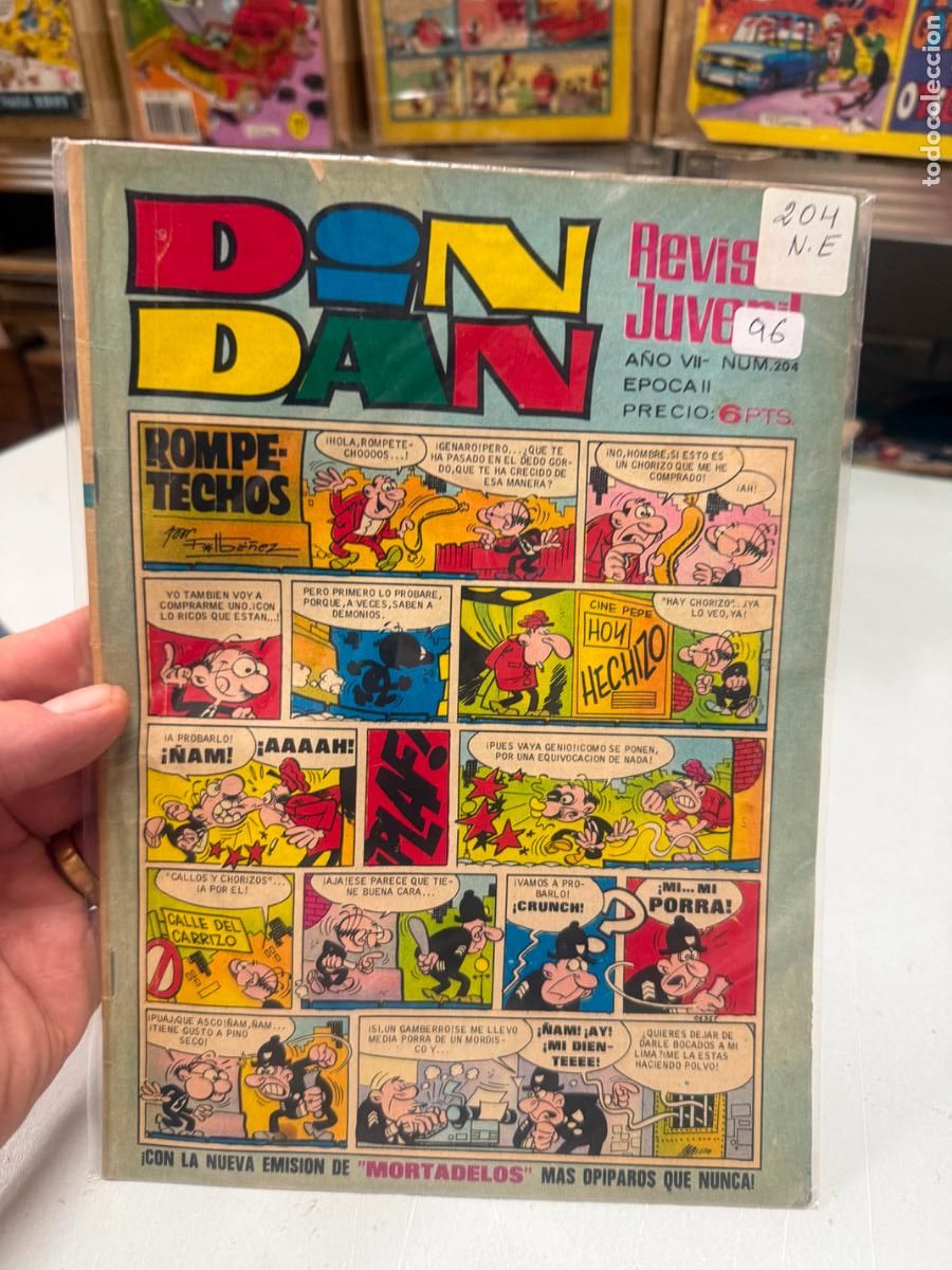 Comics: din dan editorial bruguera numero 204