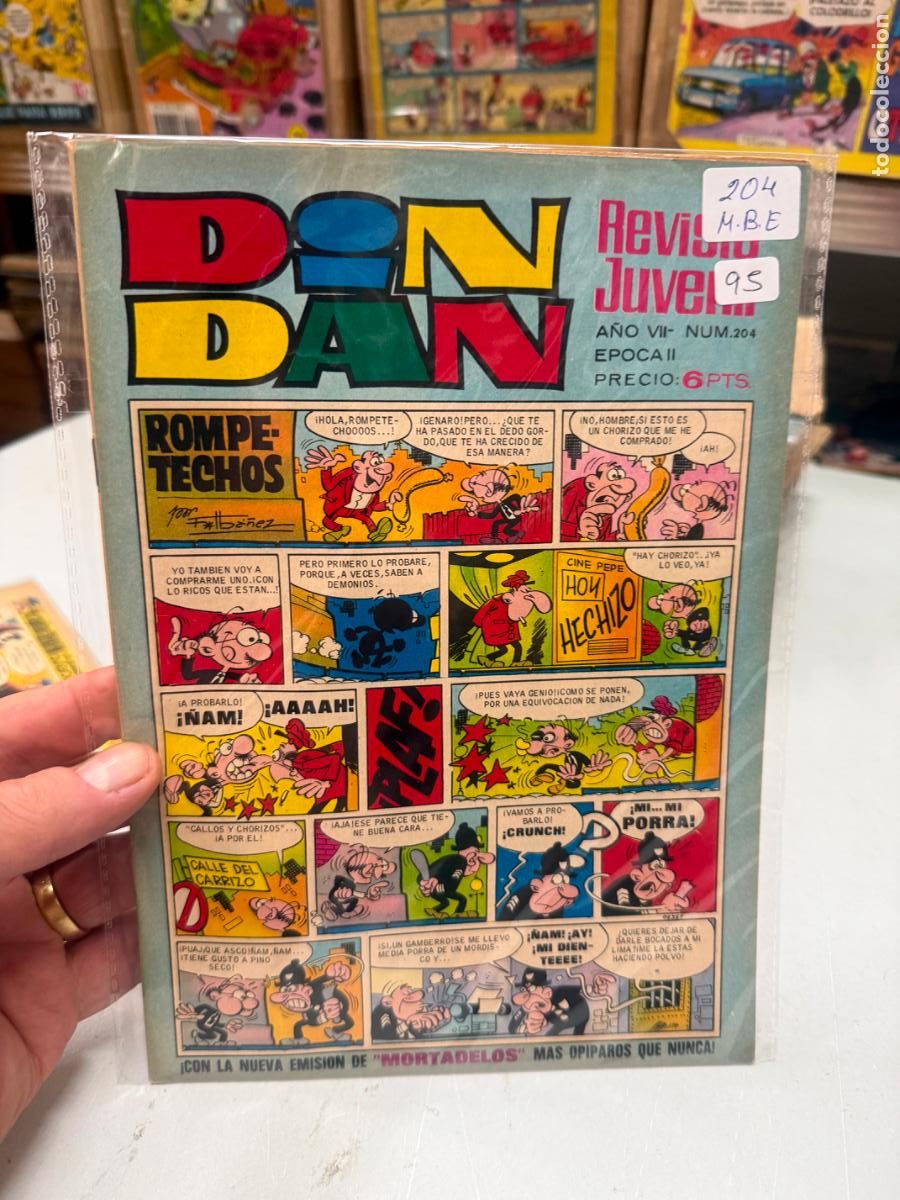 Comics: din dan editorial bruguera numero 204