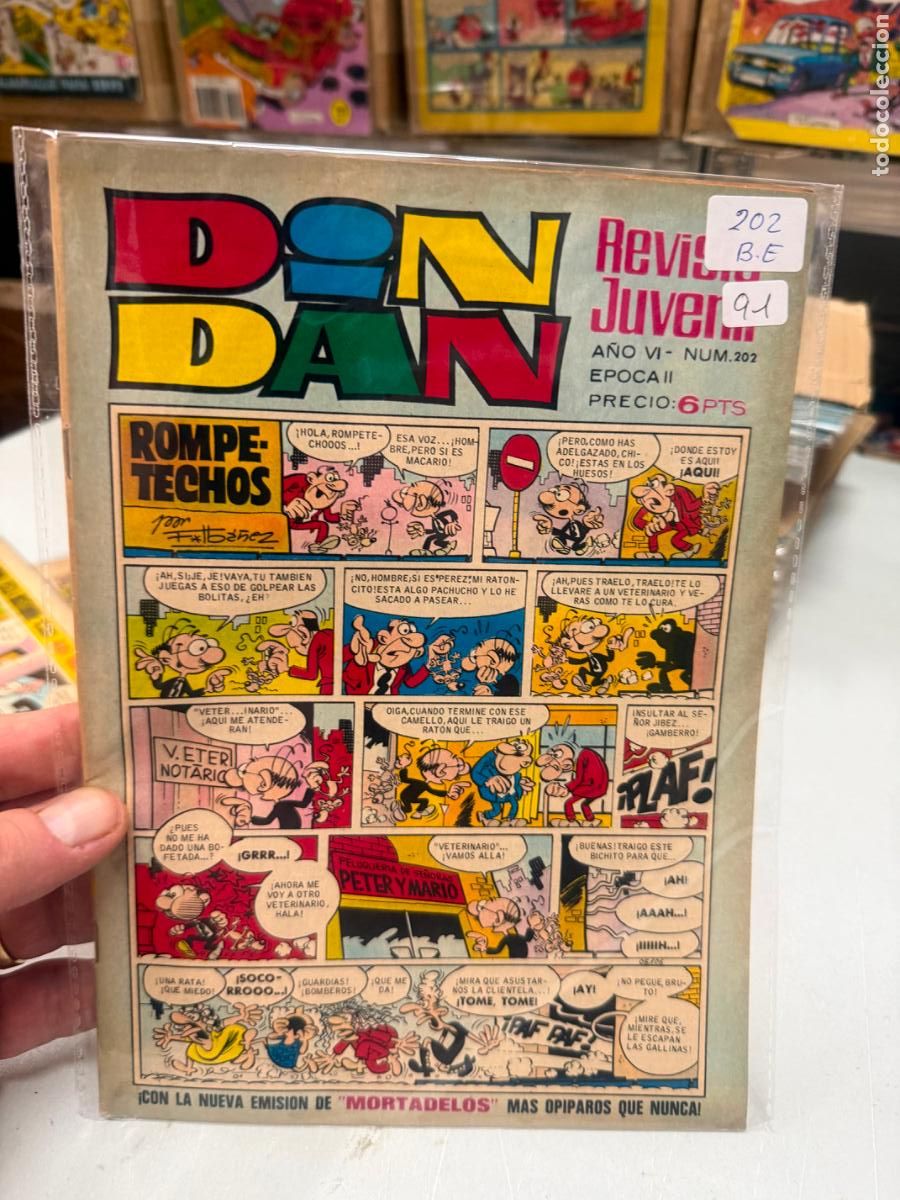 Comics: din dan editorial bruguera numero 202