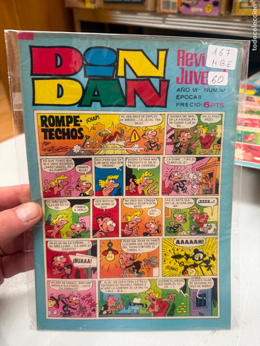 Comics: din dan editorial bruguera numero 167