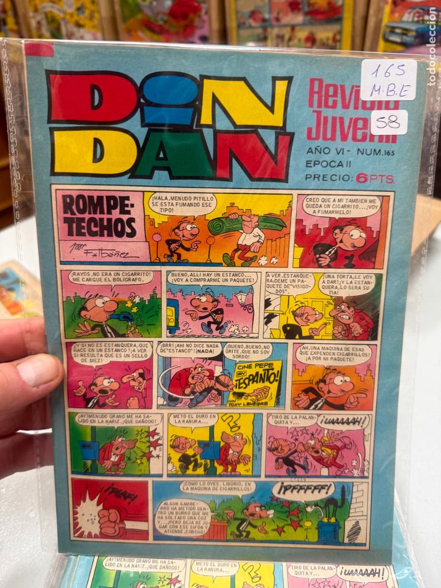 Comics: din dan editorial bruguera numero 165