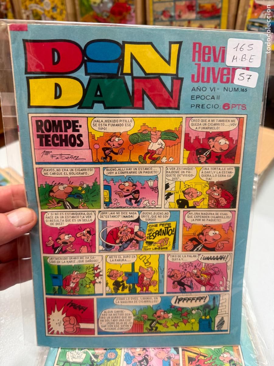Comics: din dan editorial bruguera numero 165