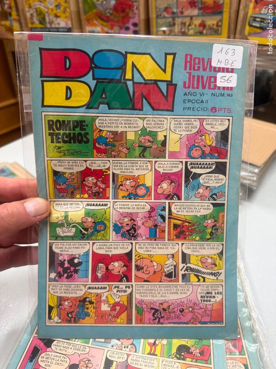 Comics: din dan editorial bruguera numero 163