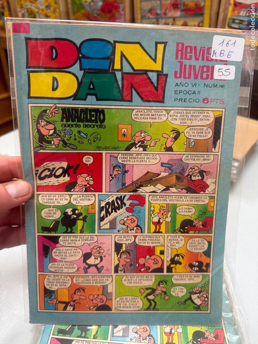 Comics: din dan editorial bruguera numero 161