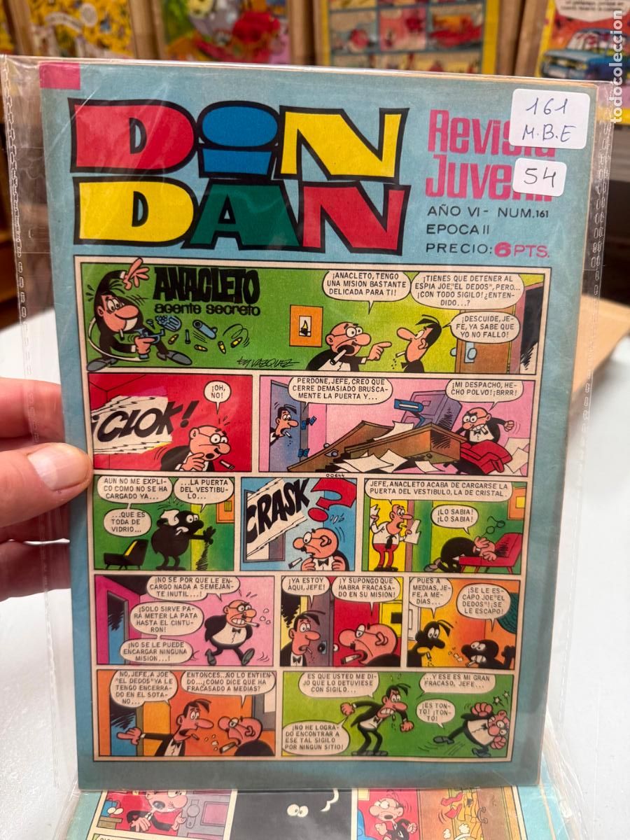 Comics: din dan editorial bruguera numero 161