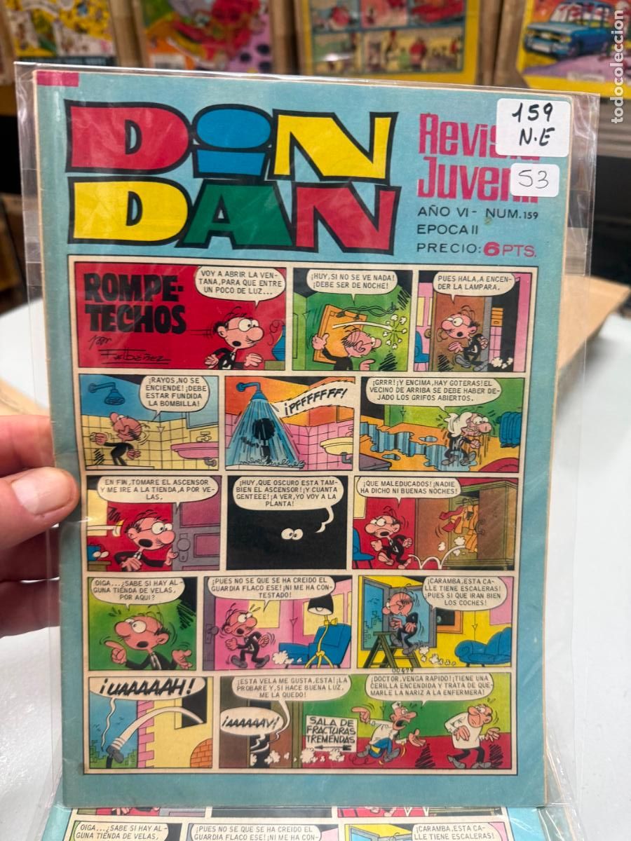 Comics: din dan editorial bruguera numero 159