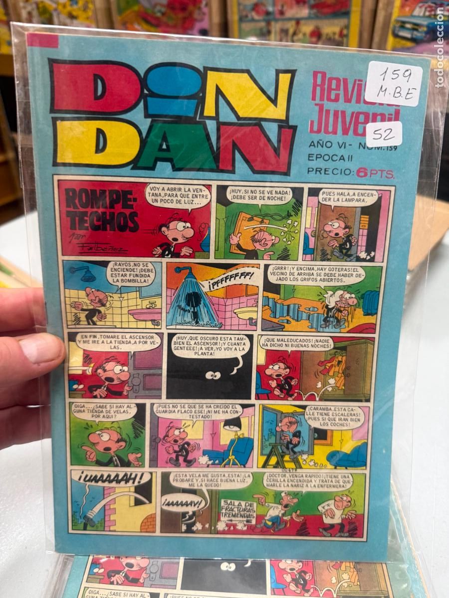 Comics: din dan editorial bruguera numero 159