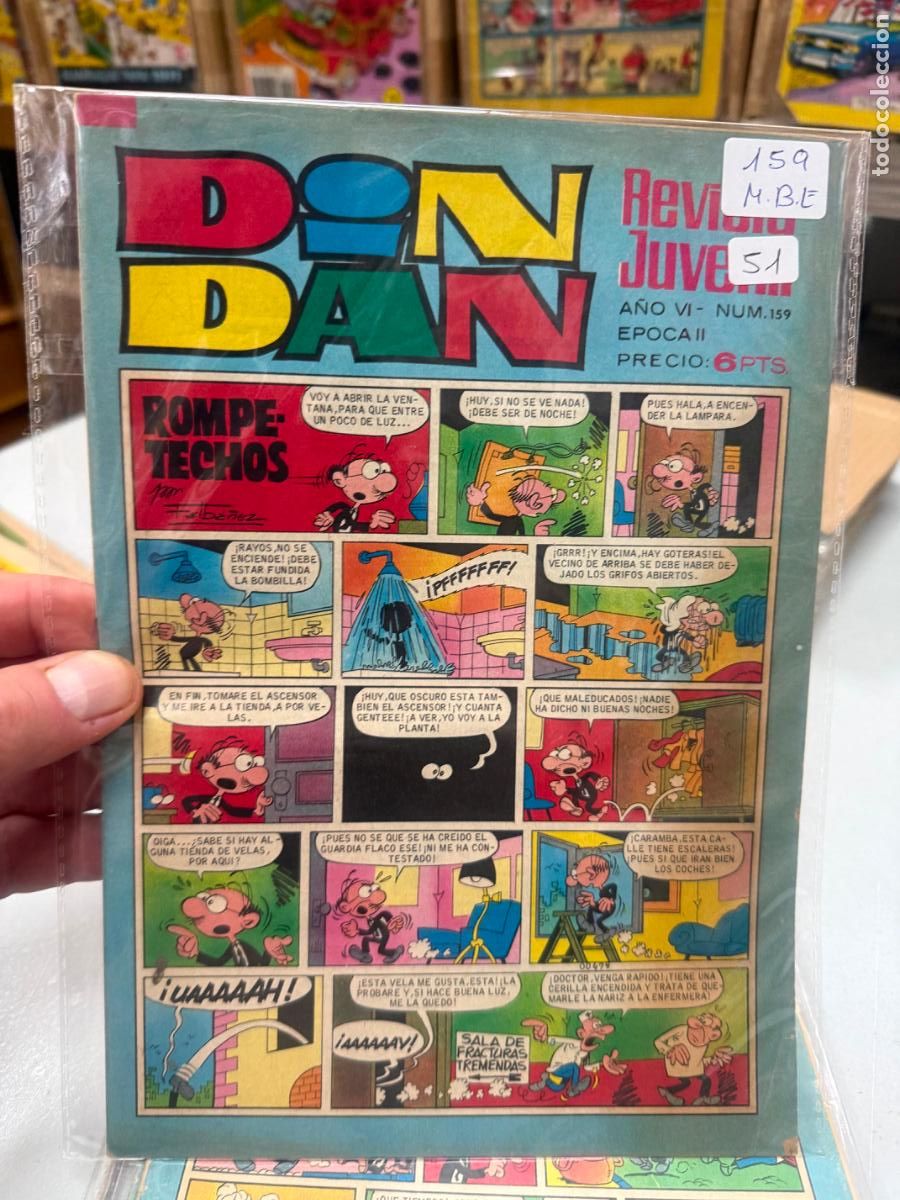 Comics: din dan editorial bruguera numero 159