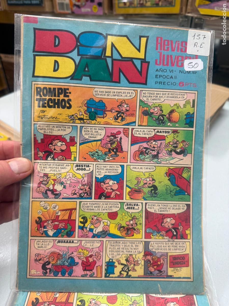 Comics: din dan editorial bruguera numero 157