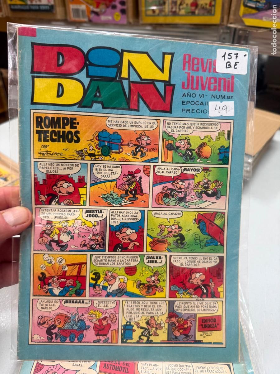 Comics: din dan editorial bruguera numero 157