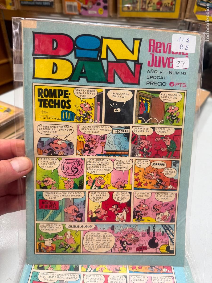 Tebeos: din dan editorial bruguera numero 142